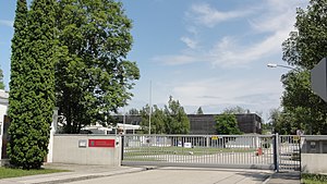 Geretsried - State Fire Brigade School (entrance) .JPG