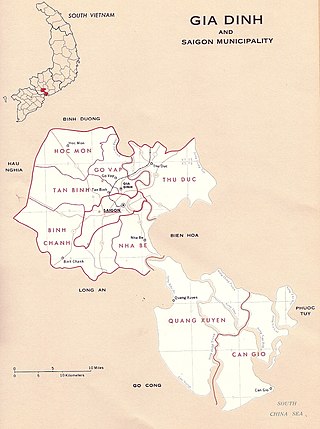<span class="mw-page-title-main">Gia Định province</span> Historic province of Vietnam