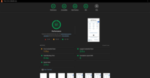 Auditing wikipedia.org by this extension Google Lighthouse extension.png