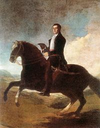 Equestrian Portrait of the 1st Duke of Wellington by Francisco Goya (1812) Goya Equestrian Portrait of the 1st Duke of Wellington.jpg