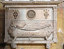 Roma, Basilica di Santa Maria sopra Minerva, monumento funebre a Francesco Tornabuoni