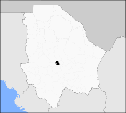 San Nicolás de Carretas is locatit in the Municipality o Gran Morelos