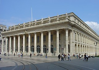 <span class="mw-page-title-main">Grand Théâtre de Bordeaux</span> Opera house in Bordeaux, France