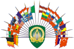 Thumbnail for File:Greater coat of arms of Supreme Headquarters Allied Powers Europe (2004-2009).svg