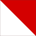 Ortelsburgo komtūrijos ir miesto vėliava