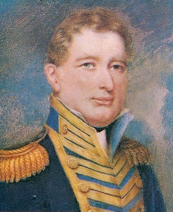 William Brown, Argentine national hero of the War of Independence, considered the father of the Argentine Navy.