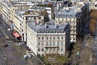 Hôtel du 11 rue de Tilsitt (1 avenue Carnot - 2 avenue de la Grande-Armée)