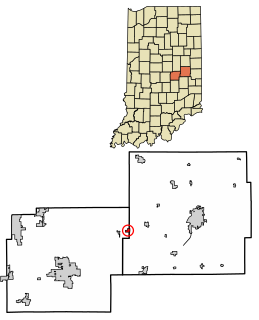 <span class="mw-page-title-main">Shirley, Indiana</span> Town in Indiana, United States