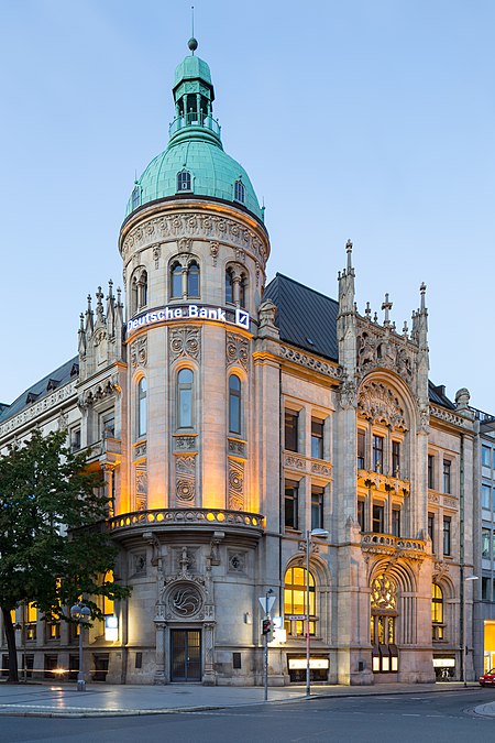 Hannoversche Bank Haus III Georgstrasse Georgsplatz Mitte Hannover Germany