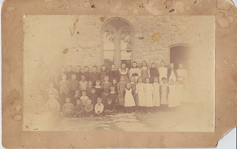 File:Hastings County Archives Moira School, c.1890 (31508495634).jpg