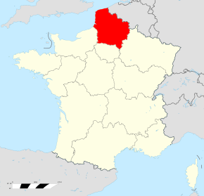 Amplasarea Hauts-de-France