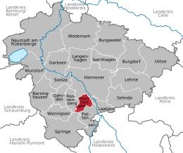 Hemmingen - Harta