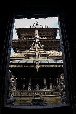 Hiraṇyavarṇa Mahāvihāra or the "Golden Temple", Patan.