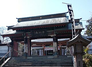 Honmyō-ji Buddhist temple in Kumamoto, Japan