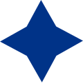 The four-pointed star is the earliest emblem of IFK clubs (Idrottsföreningen Kamraterna).