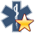Image-Star of life with a gold star.svg
