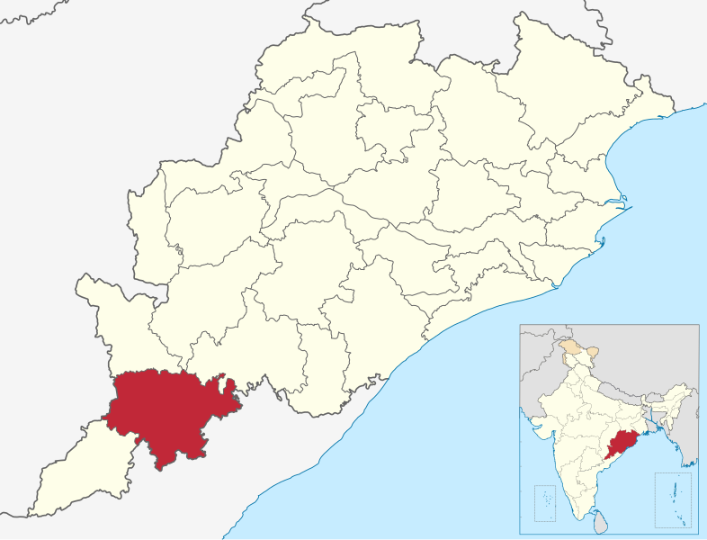 File:India Odisha Koraput district.svg