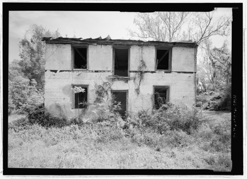 File:Isaac Fripp House, Off of County Road, Frogmore, Beaufort County, SC HABS SC-861-3.tif