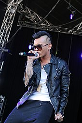 Israel Cruz (pictured) co-wrote the title track for Been Waiting (2008), and "What Happened to Us" for Mauboy's second studio album Get 'Em Girls (2010). Israel Cruz, 2011.jpg