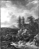 Jacob van Ruisdael - Nordische Landschaft mit Wasserfall - 874 - Bavarian State Painting Collections.jpg