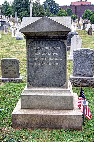 <span class="mw-page-title-main">James Gillespie (U.S. politician)</span> American politician (1747–1805)