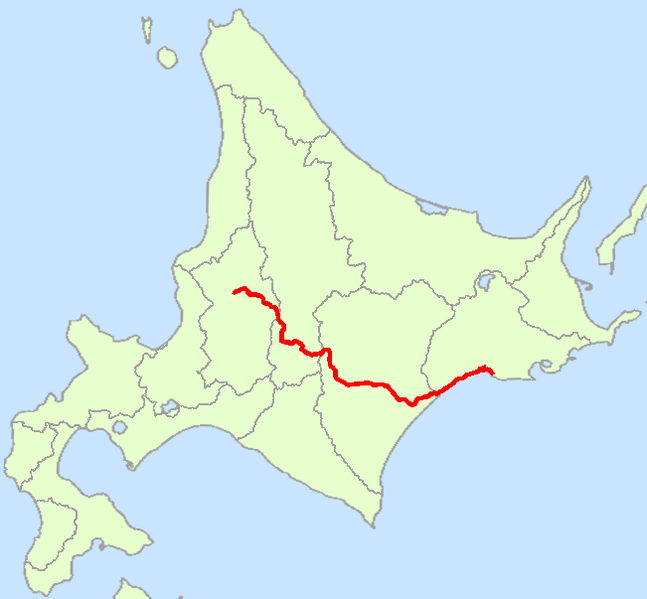 파일:Japan National Route 38 Map.png