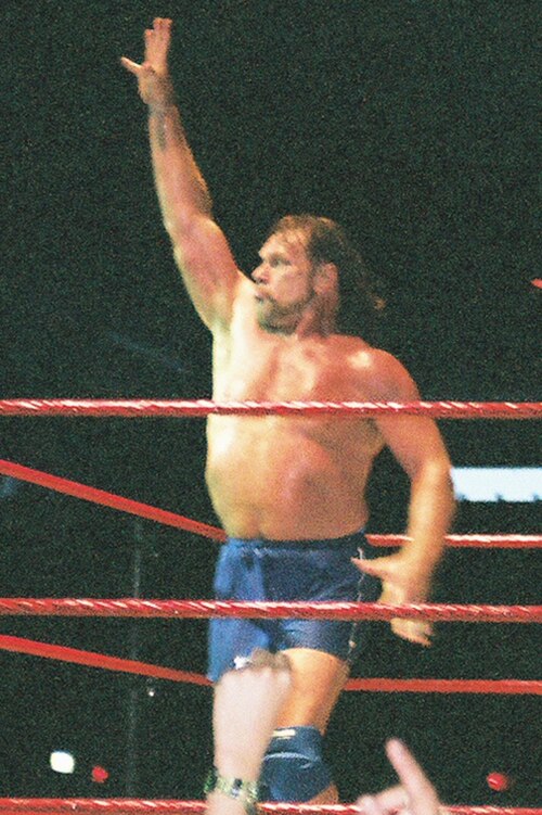 Jim Duggan, who won the Royal Rumble match.