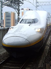 Shinkansen series E4 Max Toki in Niigata