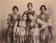 Group of belly dancers