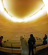 Kamppi Chapel interior