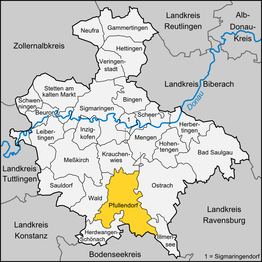 Kaart van Pfullendorf