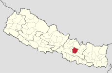 Kavrepalanchok District in Nepal 2015.svg