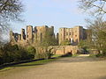 Kenilworth Castle, from outside the gatehouse.