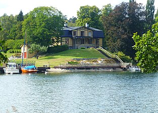 Eriksviks gård från 1800-talets början.