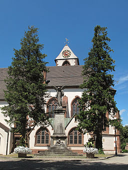 Kirchzarten, die Sankt Gallus Kirche foto6 2013 07 25 14.20