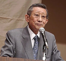 Classically trained composer Koichi Sugiyama scored the majority of Dragon Quest games until his death in 2021. Kohichi Sugiyama 2011-06-30.jpg