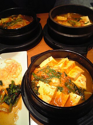 <i>Jjigae</i> Korean stew