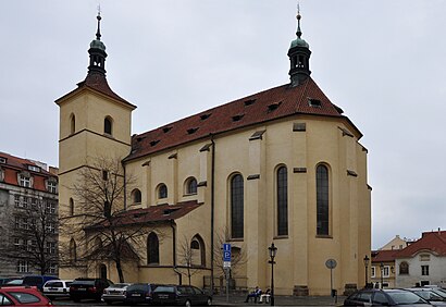 How to get to Kostel svatého Haštala with public transit - About the place