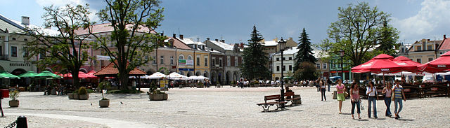 Main market square in Krosno