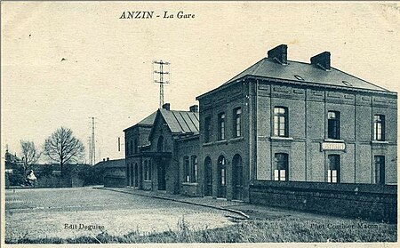 La gare d' Anzin