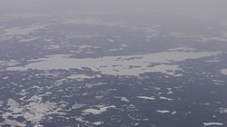 Jezero Kuohijärvi, Hämeenlinna, Finsko (únor 2017) .jpg