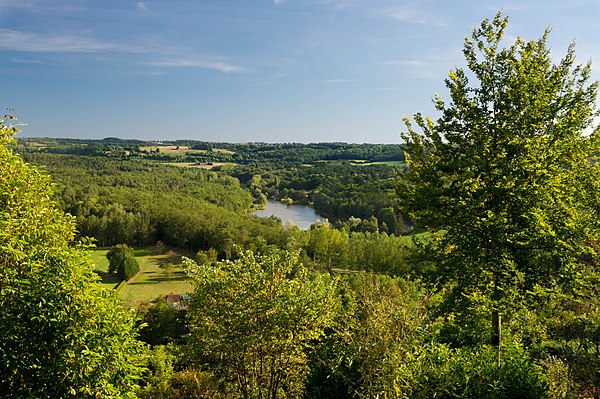 Image: Landscape château Hautefort 32