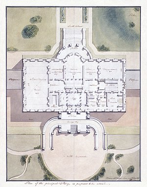 Beyaz Saray mimari planı