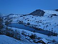 Aussicht auf Hüttnersee, Rossberg und Etzel