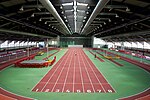 Leichtathletikhalle im Arena-Sportpark