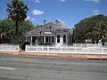 Image of the Lichtenstein House in Corpus Christi Texas. Site is on the National Register of Historic Places.