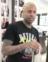 Lil Durk Tattoos India Royales Face On His Leg Twitter Reacts  Streetz  945