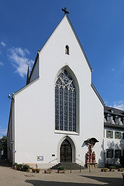 Limburg - Stadtkirche St. Sebastian Bischofsplatz (KD.HE 53026 1 08.2015)