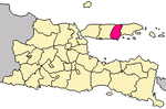 Kabupatén Miwah Kota Ring Jawa Timur