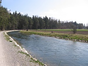 Lech: Etymologie, Geographie und Hydrologie, Geschichte am Lech